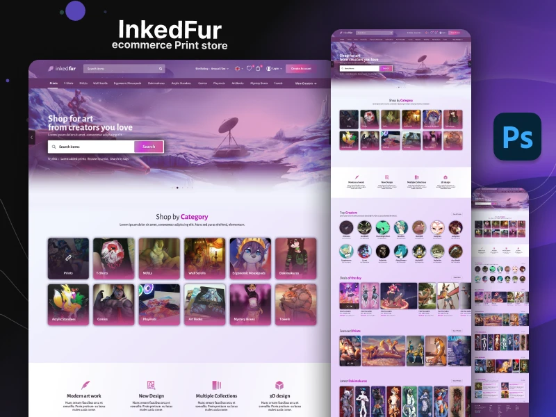 More Web eCommerce Project