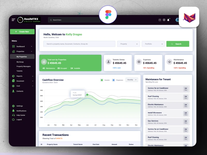 Web Dashboard Project